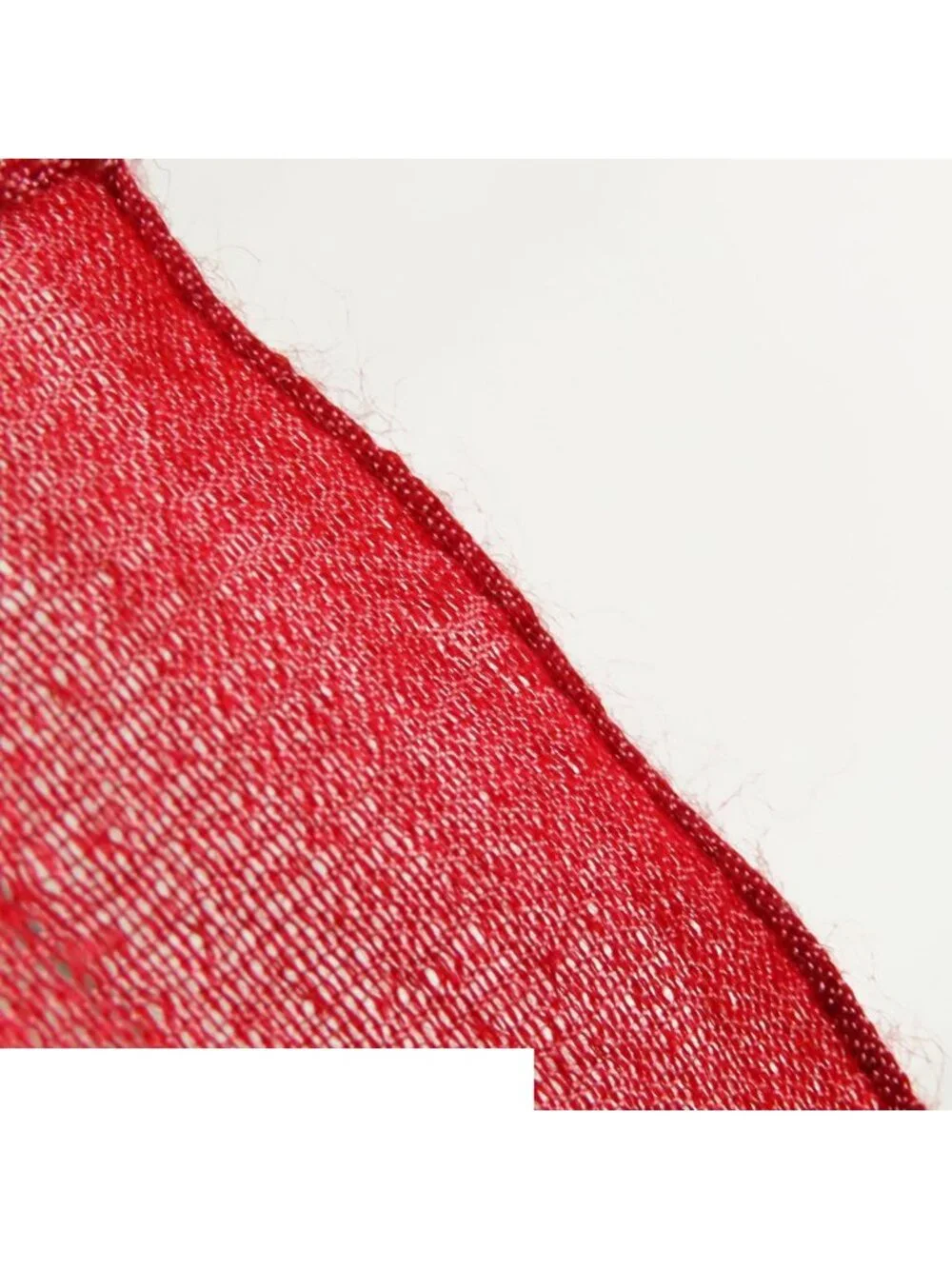 Hermes Shawl Pink Red Cashmere Silk Logo Scarf